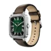 Reloj Crosby de tres agujas con correa de cuero marrón Reloj Crosby de tres agujas con correa de cuero marrón