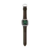Reloj Crosby de tres agujas con correa de cuero marrón Reloj Crosby de tres agujas con correa de cuero marrón