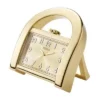 Reloj de escritorio Harwell de tres agujas en tono dorado Reloj de escritorio Harwell de tres agujas en tono dorado