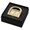Reloj de escritorio Harwell de tres agujas en tono dorado Reloj de escritorio Harwell de tres agujas en tono dorado