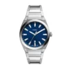 Reloj Everett de acero inoxidable con tres agujas y fecha Reloj Everett de acero inoxidable con tres agujas y fecha
