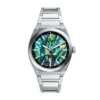 Reloj Everett de acero inoxidable con tres agujas y fecha Reloj Everett de acero inoxidable con tres agujas y fecha