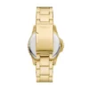 Reloj Fossil Blue Dive de tres agujas con fecha, acero inoxidable dorado Reloj Fossil Blue Dive de tres agujas con fecha, acero inoxidable dorado