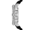 Reloj Fossil Blue GMT de silicona negra