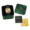 Reloj Fossil Machine Luxe de tres agujas con correa de piel de cocodrilo negra de Nick Jonas Reloj Fossil Machine Luxe de tres agujas con correa de piel de cocodrilo negra de Nick Jonas