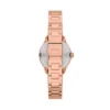 Reloj Gilmore de acero inoxidable en tono oro rosa con tres agujas Reloj Gilmore de acero inoxidable en tono oro rosa con tres agujas