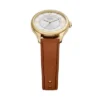 Reloj Gilmore de tres agujas con correa de cuero marrón Reloj Gilmore de tres agujas con correa de cuero marrón