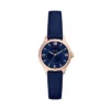 Reloj Gilmore de tres agujas con correa de piel azul marino Reloj Gilmore de tres agujas con correa de piel azul marino
