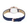 Reloj Gilmore de tres agujas con correa de piel azul marino Reloj Gilmore de tres agujas con correa de piel azul marino