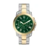 Reloj Grant Cronógrafo de acero inoxidable bicolor Reloj Grant Cronógrafo de acero inoxidable bicolor