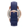 Reloj Grant Cronógrafo de cuero azul marino Reloj Grant Cronógrafo de cuero azul marino
