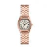 Reloj Harlow de acero inoxidable con tres agujas en tono oro rosa Reloj Harlow de acero inoxidable con tres agujas en tono oro rosa