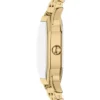 Reloj Harlow de acero inoxidable dorado con tres agujas Reloj Harlow de acero inoxidable dorado con tres agujas