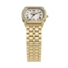 Reloj Harlow de acero inoxidable dorado con tres agujas Reloj Harlow de acero inoxidable dorado con tres agujas