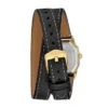 Reloj Harlow de tres agujas con correa de cuero negro Reloj Harlow de tres agujas con correa de cuero negro