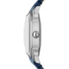 Reloj Harlow de tres agujas con correa de piel de cocodrilo azul marino Reloj Harlow de tres agujas con correa de piel de cocodrilo azul marino