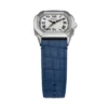 Reloj Harlow de tres agujas con correa de piel de cocodrilo azul marino Reloj Harlow de tres agujas con correa de piel de cocodrilo azul marino