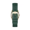 Reloj Harlow de tres agujas con correa de piel de cocodrilo verde Reloj Harlow de tres agujas con correa de piel de cocodrilo verde