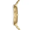 Reloj Jacqueline Sun Moon multifunción de acero inoxidable dorado