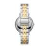 Reloj Jacqueline Sun Moon multifunción de acero inoxidable en dos tonos