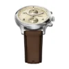 Reloj multifunción Bennett de cuero marrón Reloj multifunción Bennett de cuero marrón