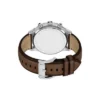 Reloj multifunción Bennett de cuero marrón Reloj multifunción Bennett de cuero marrón