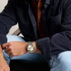 Reloj multifunción Garrett de acero inoxidable en dos tonos Reloj multifunción Garrett de acero inoxidable en dos tonos