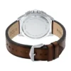 Reloj multifunción Garrett de cuero marrón Reloj multifunción Garrett de cuero marrón