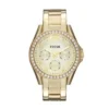 Reloj multifunción Riley de acero inoxidable dorado Reloj multifunción Riley de acero inoxidable dorado