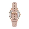 Reloj multifunción Rye de piel rosa Reloj multifunción Rye de piel rosa