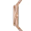 Reloj multifunción Rye de piel rosa Reloj multifunción Rye de piel rosa
