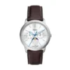 Reloj Neutra Moonphase multifunción con correa de piel marrón Reloj Neutra Moonphase multifunción con correa de piel marrón