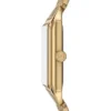 Reloj Raquel de acero inoxidable dorado con tres agujas y fecha Reloj Raquel de acero inoxidable dorado con tres agujas y fecha