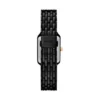 Reloj Raquel de acero inoxidable negro con tres agujas y fecha Reloj Raquel de acero inoxidable negro con tres agujas y fecha