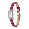 Reloj Raquel Mini de dos agujas con correa de piel rosa Reloj Raquel Mini de dos agujas con correa de piel rosa