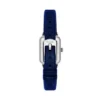 Reloj Raquel Mini de dos agujas con terciopelo azul Reloj Raquel Mini de dos agujas con terciopelo azul