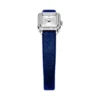 Reloj Raquel Mini de dos agujas con terciopelo azul Reloj Raquel Mini de dos agujas con terciopelo azul