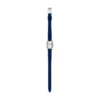 Reloj Raquel Mini de dos agujas con terciopelo azul Reloj Raquel Mini de dos agujas con terciopelo azul