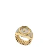 Reloj Ring Dos agujas Acero inoxidable dorado Reloj Ring Dos agujas Acero inoxidable dorado