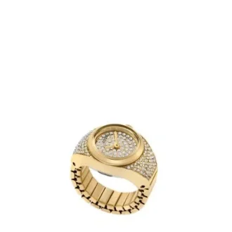 Reloj Ring Dos agujas Acero inoxidable dorado