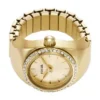 Reloj Ring Dos agujas Acero inoxidable dorado Reloj Ring Dos agujas Acero inoxidable dorado