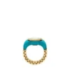 Reloj Ring Dos agujas Acero inoxidable dorado Reloj Ring Dos agujas Acero inoxidable dorado