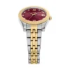 Reloj Scarlette de acero inoxidable bicolor con tres agujas y fecha Reloj Scarlette de acero inoxidable bicolor con tres agujas y fecha