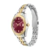 Reloj Scarlette de acero inoxidable bicolor con tres agujas y fecha Reloj Scarlette de acero inoxidable bicolor con tres agujas y fecha
