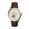 Reloj Townsman automático con correa de cuero marrón Reloj Townsman automático con correa de cuero marrón