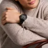 Reloj Townsman automático de acero inoxidable negro Reloj Townsman automático de acero inoxidable negro