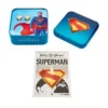 Superman x Fossil Gemelos de acero inoxidable en dos tonos