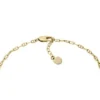 Tobillera Heritage D-Link con cadena de latón dorado Tobillera Heritage D-Link con cadena de latón dorado