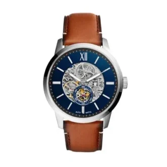 Townsman 48 mm Automático Cuero marrón claro